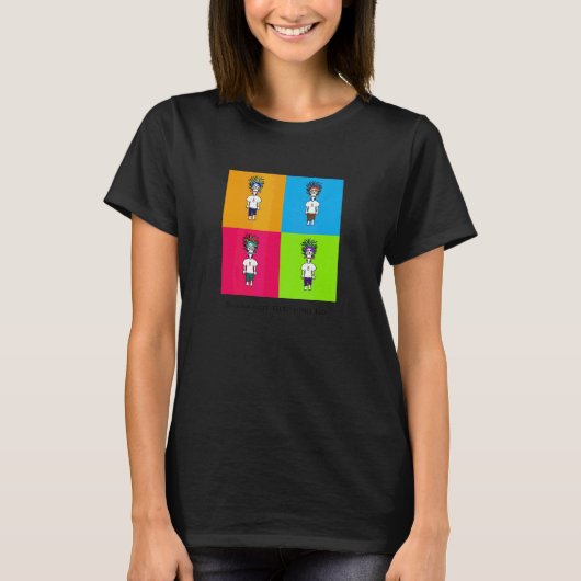 Skunknut Pop Art T-shirt (Voorkant)