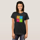 Skunknut Pop Art T-shirt (Voorkant volledig)