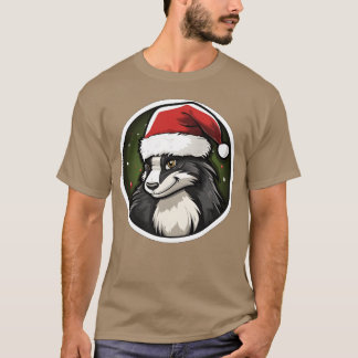 Skunks Christmas T-shirt