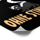Skunks voor milieubescherming poster (Hoek)