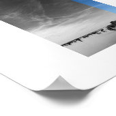 Sky Above Water Reflection Photography  Poster (Hoek)