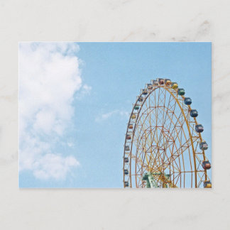 Sky and Ferris Wheel briefkaart