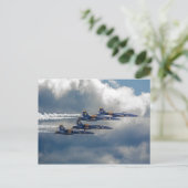 Sky Angels Briefkaart (Staand voorkant)