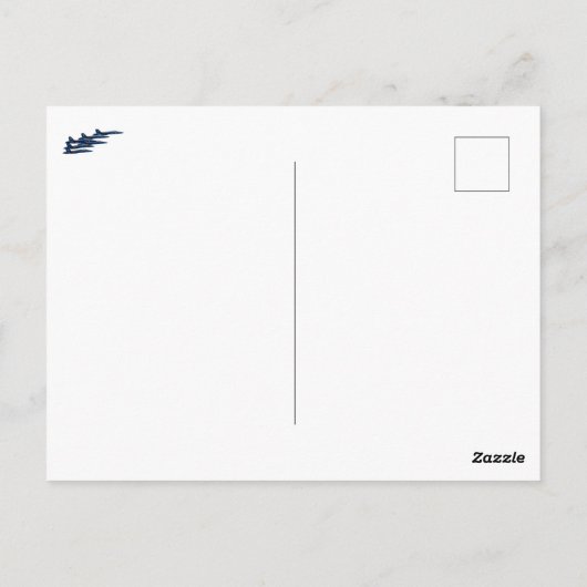 Sky Angels Briefkaart (Achterkant)