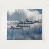 Sky Angels Wandkleed (Voorkant (horizontaal))