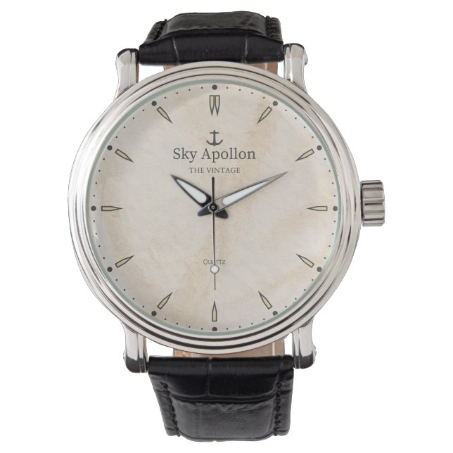 Sky Apollon The Vintage (Platinium ver) Horloge (Voorkant)
