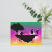 Sky Ballet Briefkaart (Staand voorkant)