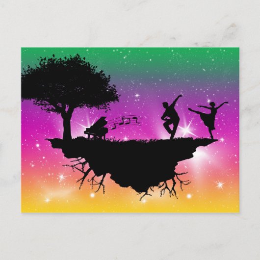 Sky Ballet Briefkaart (Voorkant)