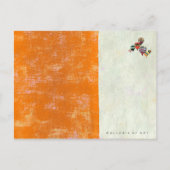 Sky Balloons ~ Briefkaart Modern (Achterkant)