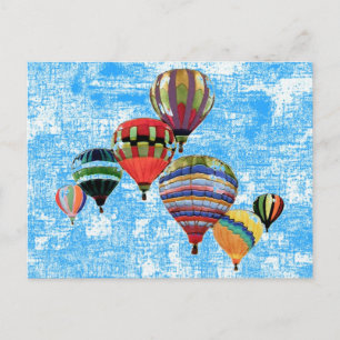Sky Balloons ~ Briefkaart Modern