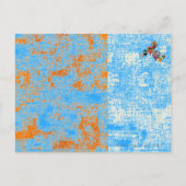 Sky Balloons ~ Briefkaart Modern (Achterkant)