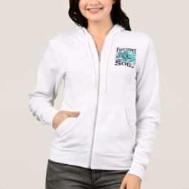Sky Bird met Free Spirit en Soul Hoodie