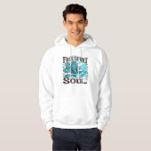 Sky Bird met Free Spirit en Soul Hoodie (Voorkant volledig)