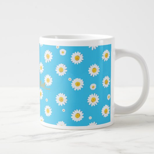 Sky Bloom Daisies Grote Koffiekop (Rechts)