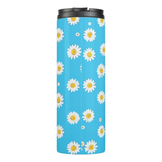 Sky Bloom Daisies Thermosbeker (Achterkant)