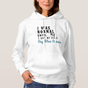 Sky Blue Aussie Hoodie - 2016 - Black Lettering