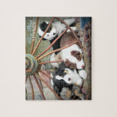 Sky Blue Aussies PUPPY Puzzle Legpuzzel (Verticaal)