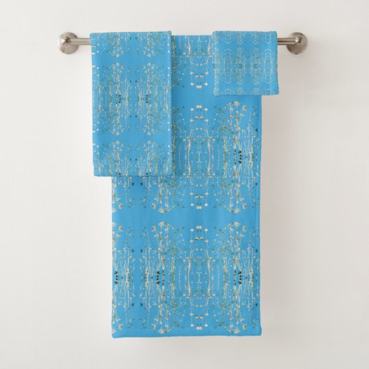 Sky Blue Bad Handdoek (Insitu)