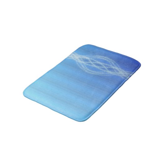 Sky Blue Badmat (Gekanteld)