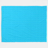 Sky Blue Blanket Fleece Deken (Voorkant (Horizontaal))