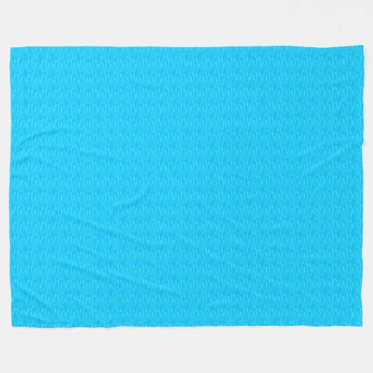 Sky Blue Blanket Fleece Deken (Voorkant (Horizontaal))