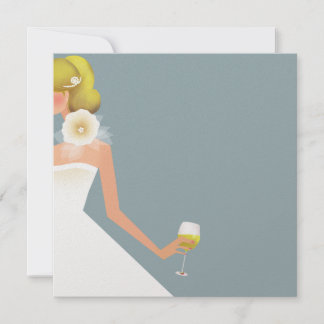 sky blue bridal - doucheuitnodiging kaart