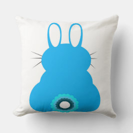 Sky Blue Bunny Sierkussen