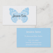Sky Blue Butterfly - Aangepaste Visitekaartjes (Voorkant / Achterkant)