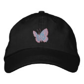Sky Blue Butterfly gebrand Pet (Voorkant)