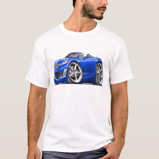 Sky Blue Car T-shirt (Voorkant)