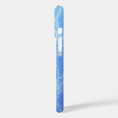 Sky Blue Case-Mate iPhone Case (Achterkant / Links)