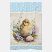 Sky Blue -chic Easter Kitchen Towel Theedoek (Verticaal)