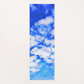 Sky Blue Clouds Yogamat (Voorkant)