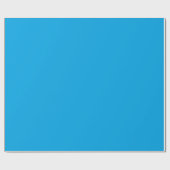 Sky Blue Color Background Decor Cadeaupapier (Vlak)