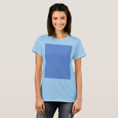 Sky Blue Color T-shirt (Voorkant volledig)