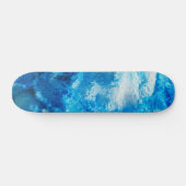 Sky Blue Coral Skateboard (Horizontaal)