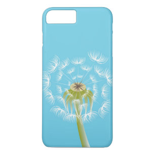 Sky Blue dandelion florale natuur Case-Mate iPhone Case