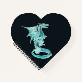 Sky Blue Dragon Notitieboek (Voorkant)