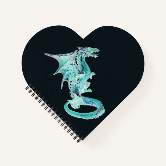 Sky Blue Dragon Notitieboek (Voorkant)