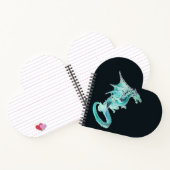 Sky Blue Dragon Notitieboek (Binnen)