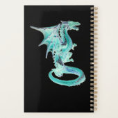 Sky Blue Dragon Planner (Achterkant)