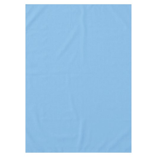 Sky Blue (effen kleur) Aero Tafelkleed (Voorkant)