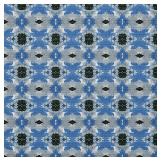 Sky Blue en Cloud Furniture Fabric Stof (Swatch)
