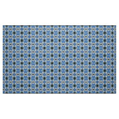 Sky Blue en Cloud Furniture Fabric Stof (Fat Quarter)
