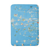 Sky Blue en Flowers Badmat (Voorkant Verticaal)