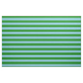 Sky Blue en Green Striped/Lined Pattern Stof (Fat Quarter)