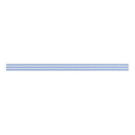 Sky Blue en White Striped Grosgrain Ribbon Lint
