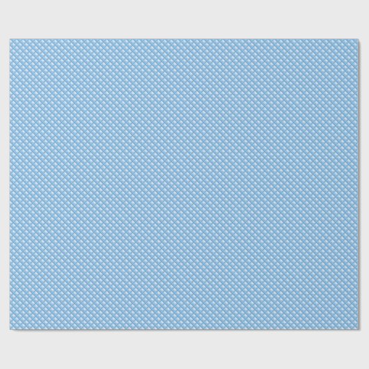 Sky blue, enamel look, bestudeerd raster cadeaupapier (Vlak)