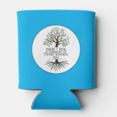 Sky Blue Family Tree-reünie Blikjeskoeler (Achterkant)