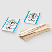 Sky Blue Family Tree-reünie Handwaaier (Niet-gemonteerd)